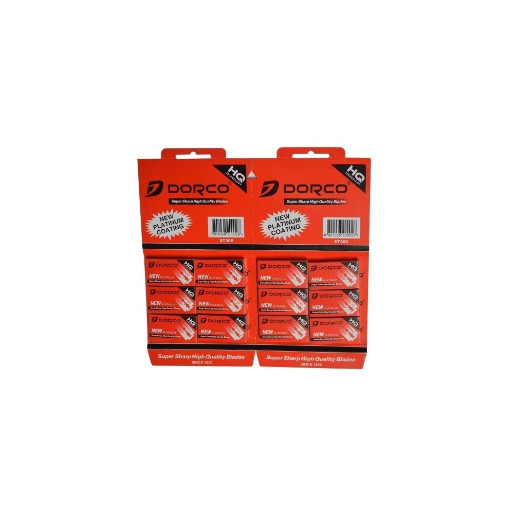 Cuchillas De Afeitar Dorco Originales St300 (360 Hojas) image number 1.0