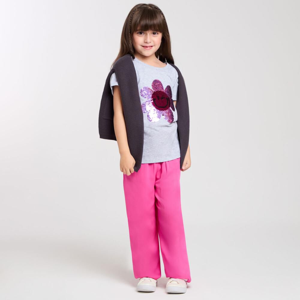 Polera Manga Corta Cuello Redondo Niña Topsis image number 1.0