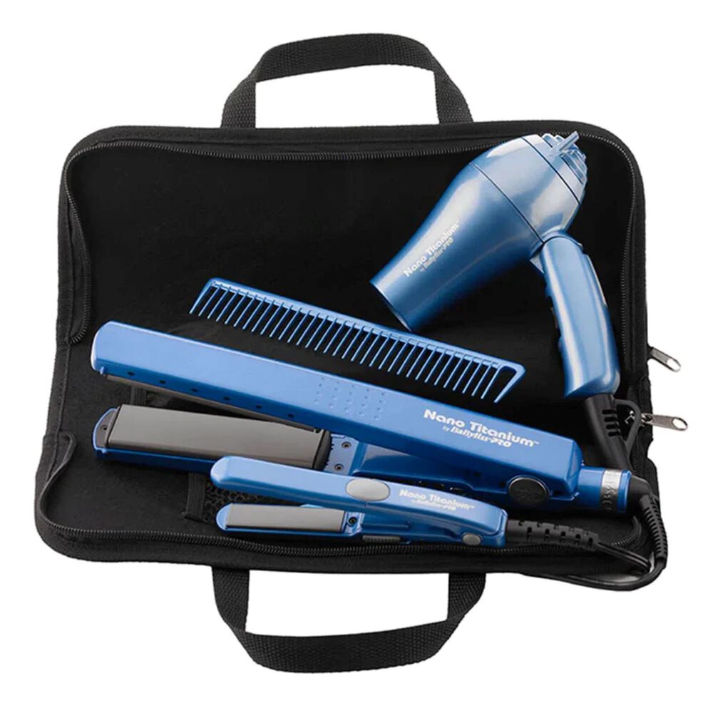 Kit Travel Babylisspro 4 Unidades Plancha Ionica 32mm+sec+plan Mini image number 3.0