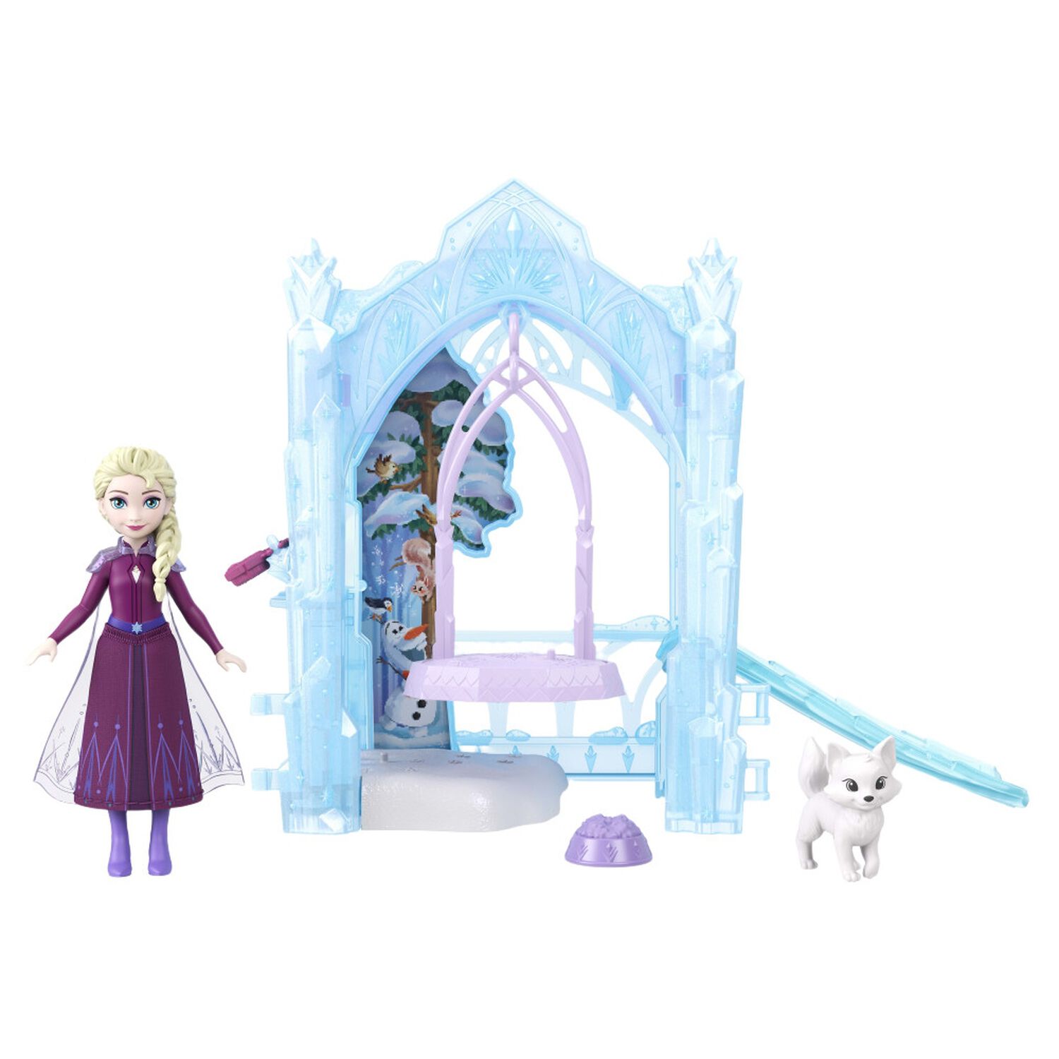 Set Mu&ntilde;eca Elsa Disney Frozen image number 2.0