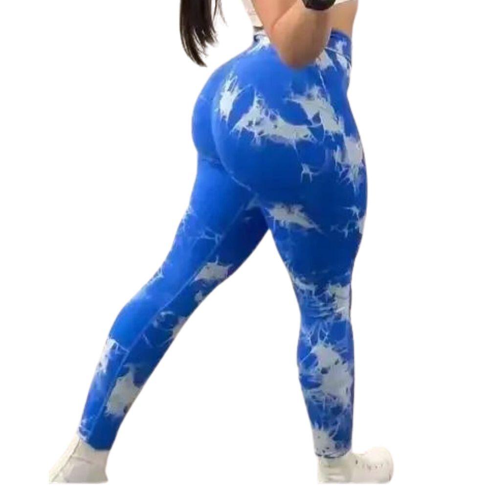 Calzas Leggings Push Up Sukha Azul image number 0.0