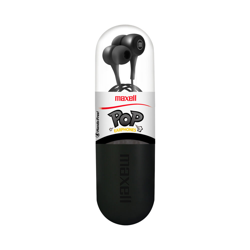 Audifonos Maxell Pop In-ear 3.5mm Manos Libres Anti-enredos image number 1.0