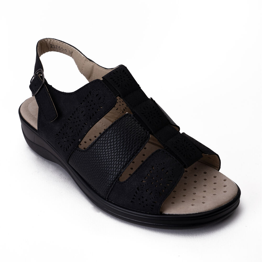 Sandalia Mujer Negro Idaira Thunder Blue image number 2.0