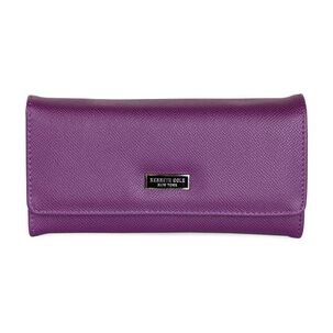 Billetera Mujer Flap-bessie Morada Kenneth Cole