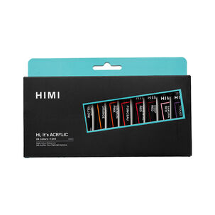 Tubos De Pintura Acrílica Himi, 12ml/24colores