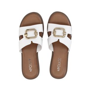 Sandalia Mujer Blanco Sienna Police
