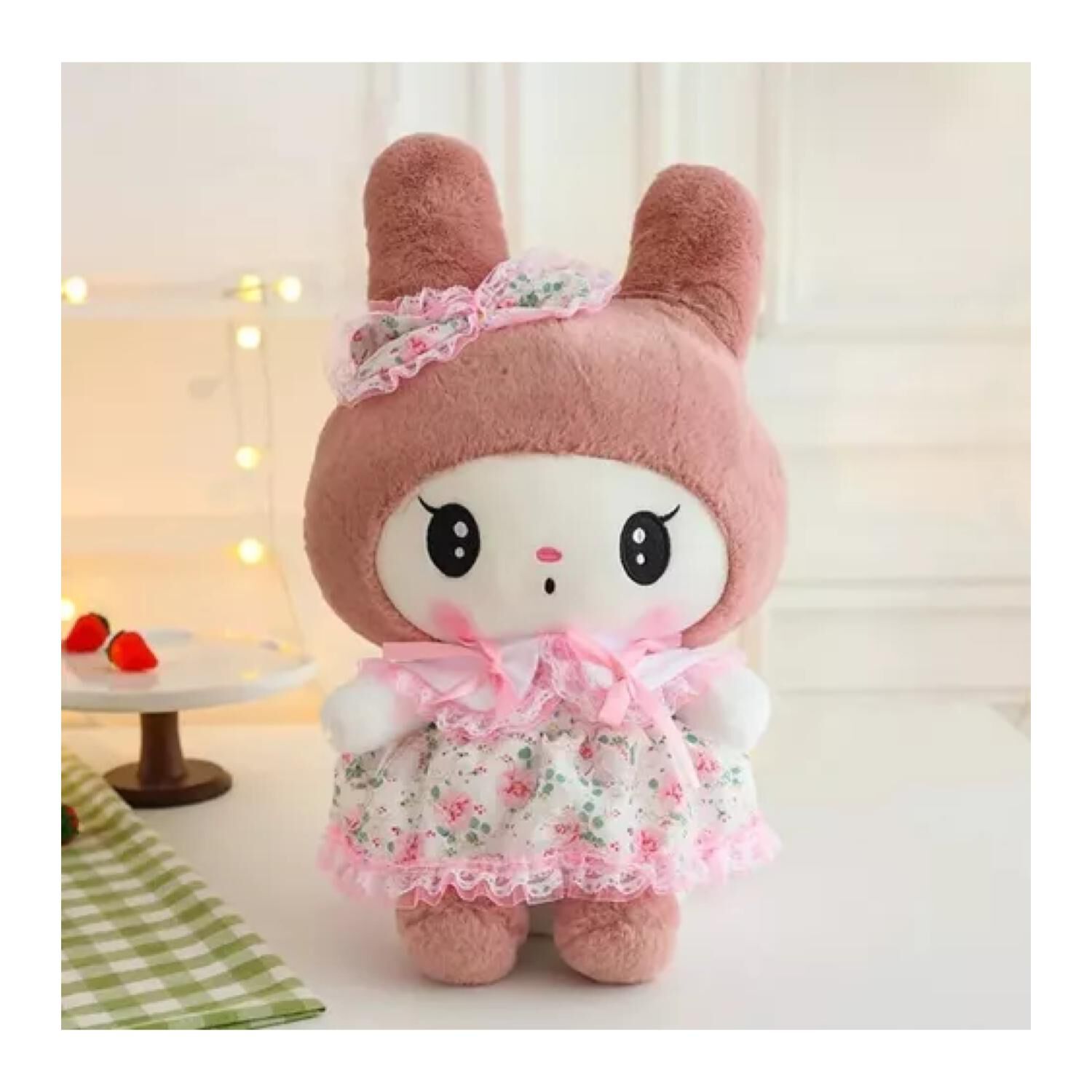 Juguete Peluche My Melody Lolita 55cm Vestido Rosado Infantil image number 1.0