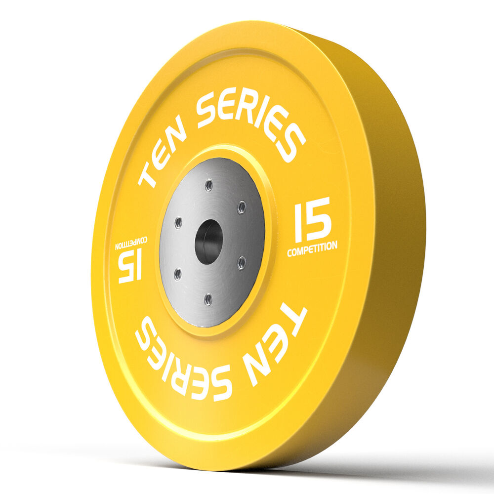 Disco Competici&oacute;n Bumper Ten Series 15 Kg image number 2.0