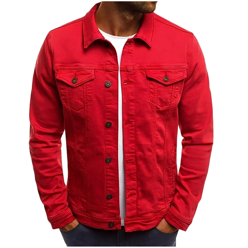 Chaqueta Denim Clasica Hombre image number 0.0