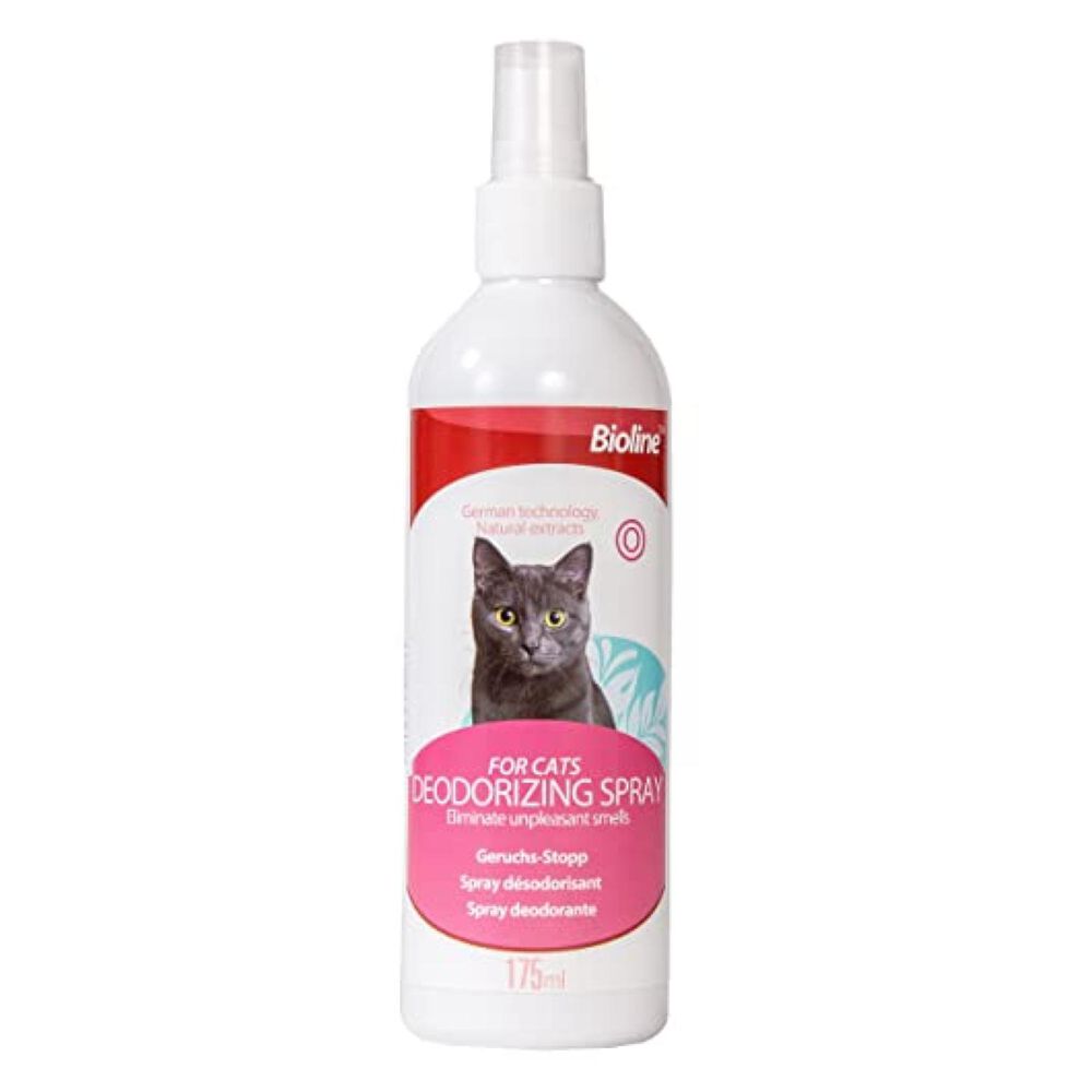 Spray Desodoraante Para Mascotas Gatos Bioline image number 0.0
