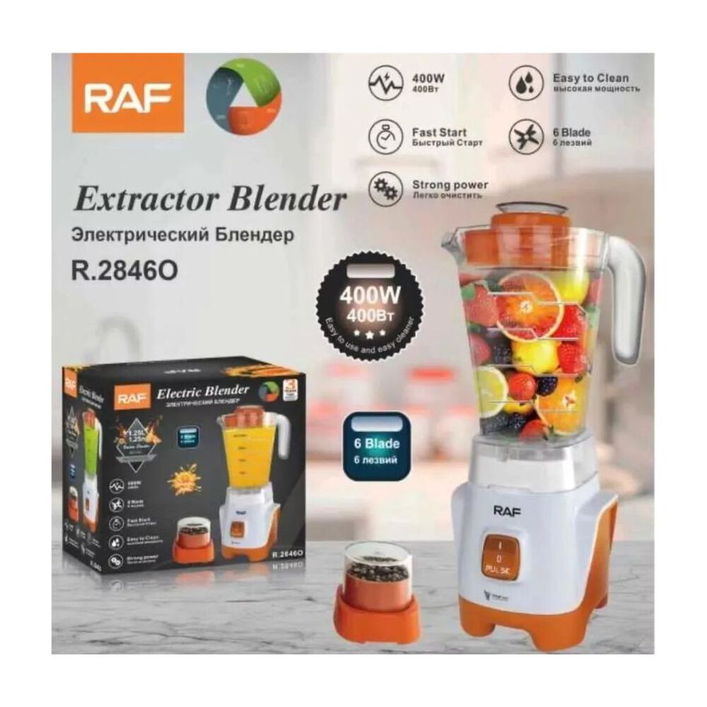 Licuadora Juguera Raf Jarra Y Vaso Picador Cafe 400w image number 1.0