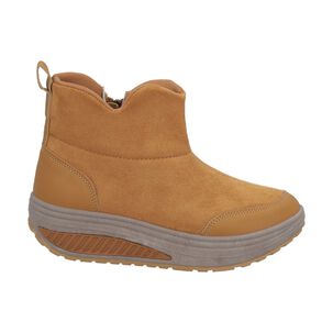 Botin Mujer Camel Plataforma Sole Police