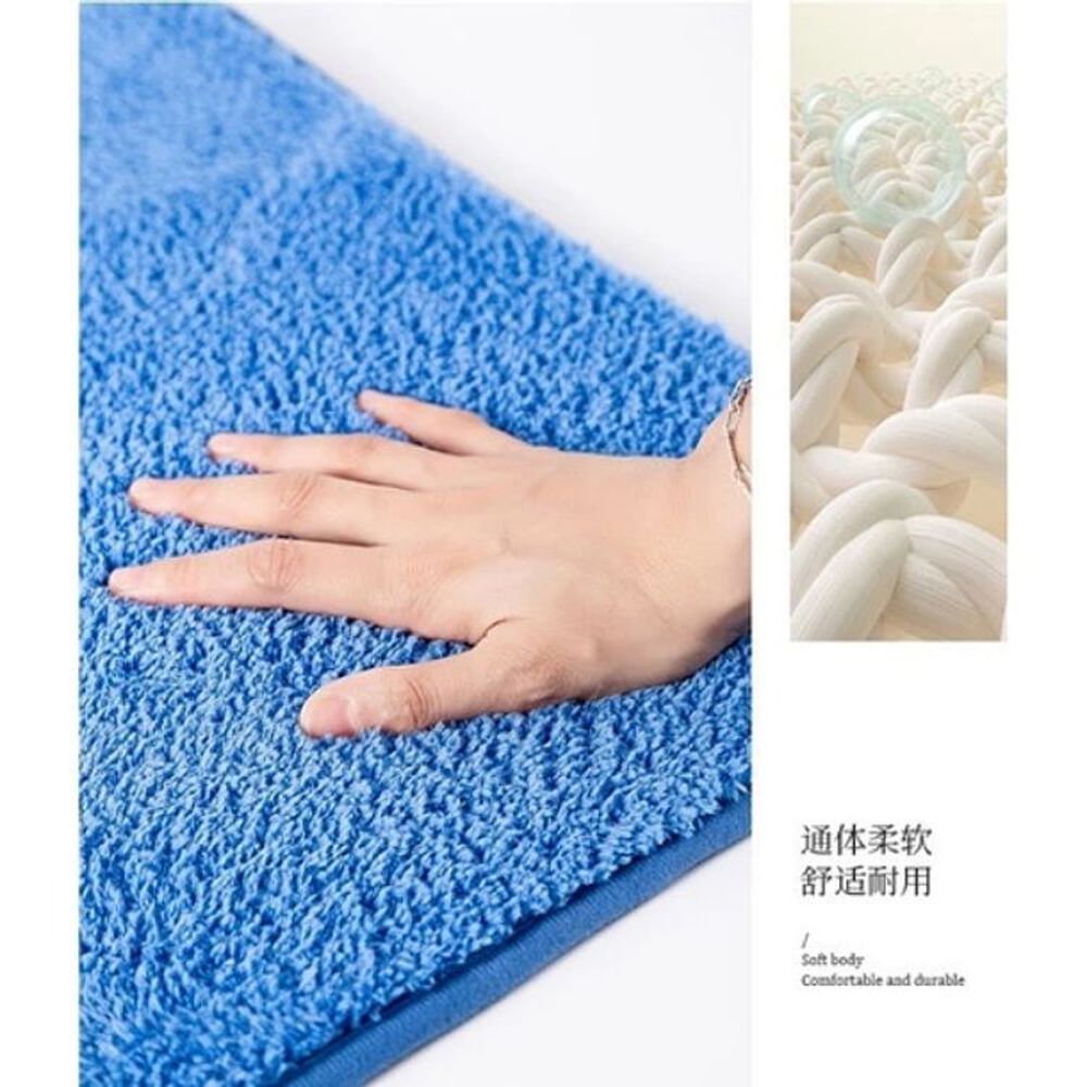 Alfombra Ba&ntilde;o Microfibra 40 X 60 Cm Bajada Ducha Absorbente image number 5.0