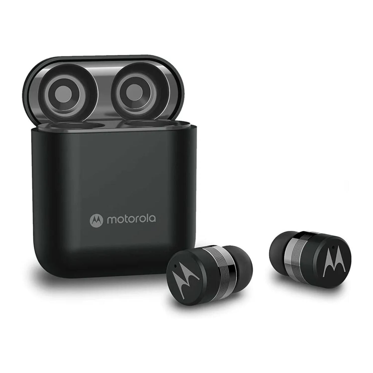 Audifonos Bluetooth Tws Recargables Negro Buds 120