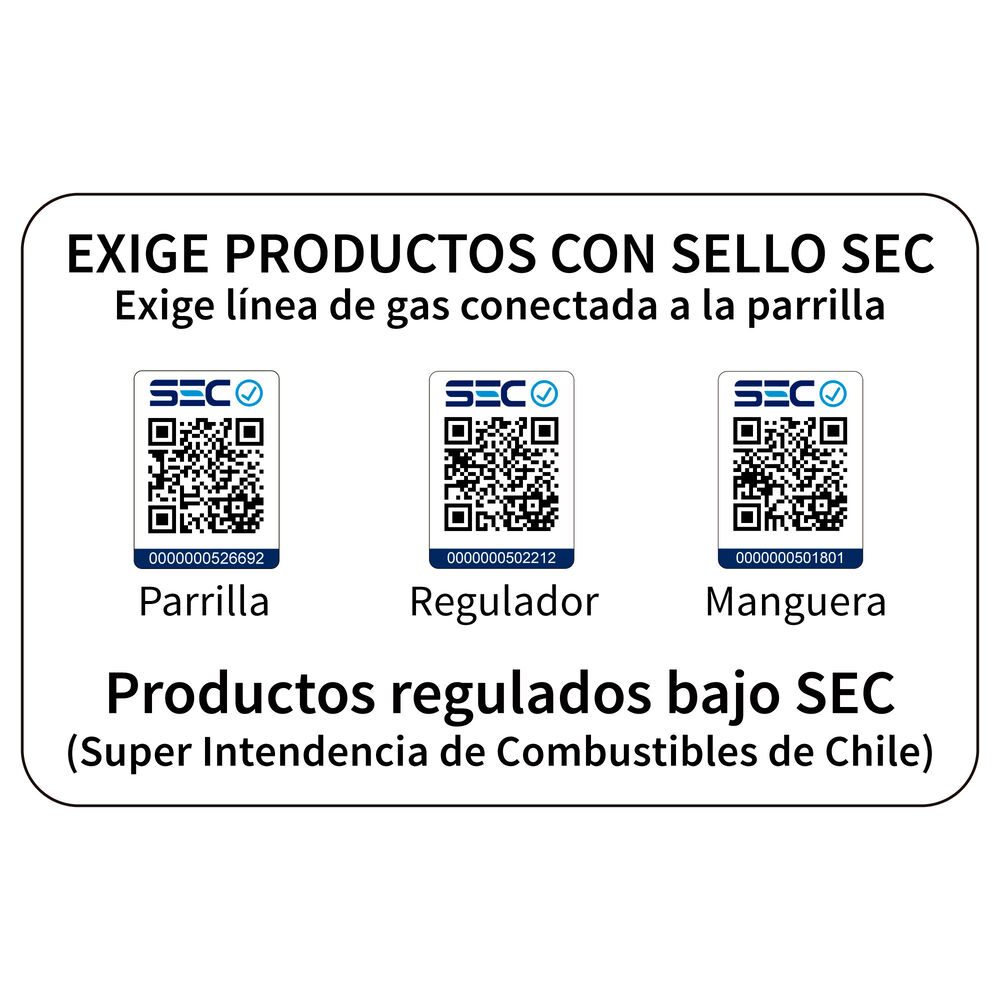 Parrilla A Gas 3 Quemadores Kansas Black image number 5.0