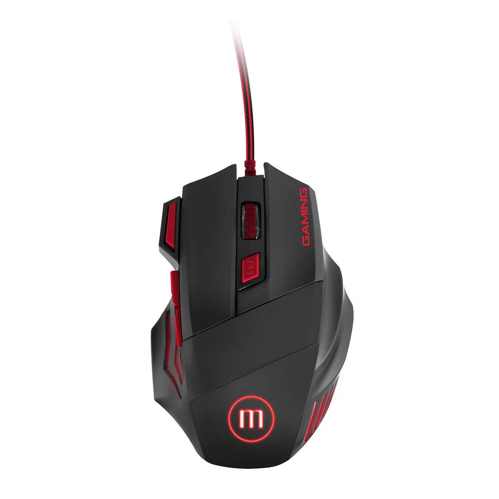 Mouse Gamer Maxell 3200 Dpi Led Mow-r Samurai image number 0.0