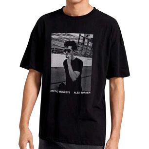 Polera Estampada Alex Turner Arctic Monkeys