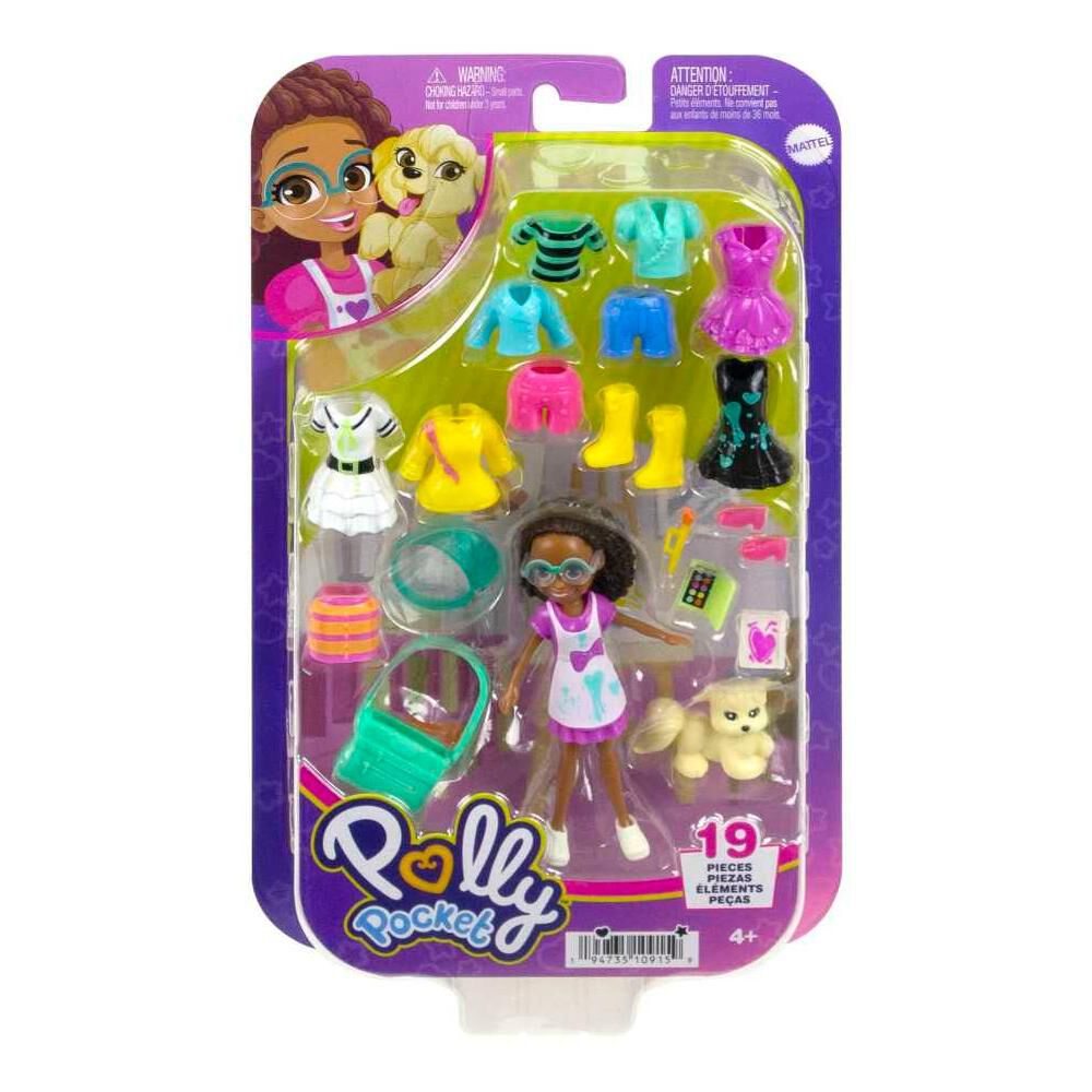 Mini Muñeca Polly Pocket Hkv88 image number 7.0