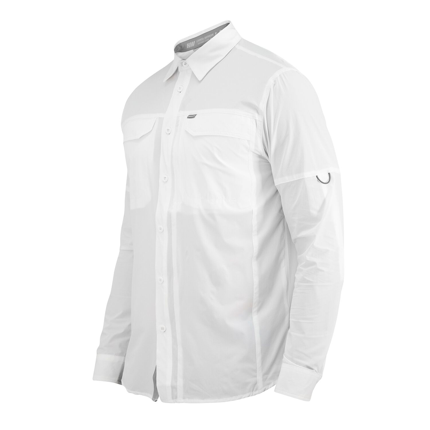 Camisa Hw Antakari Spandex Blanca image number 3.0