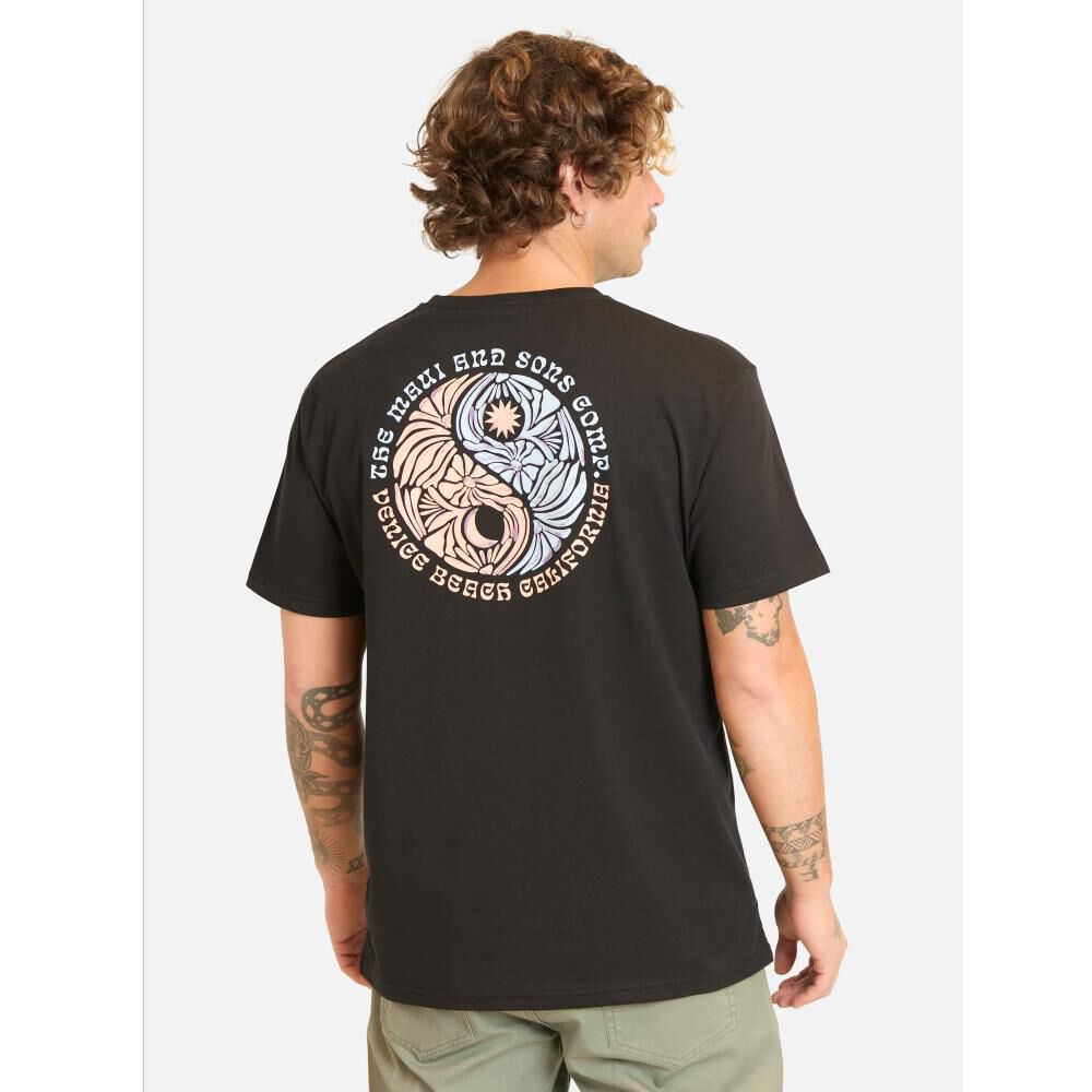 Polera Manga Corta Cuello Redondo Hombre Maui And Sons image number 2.0