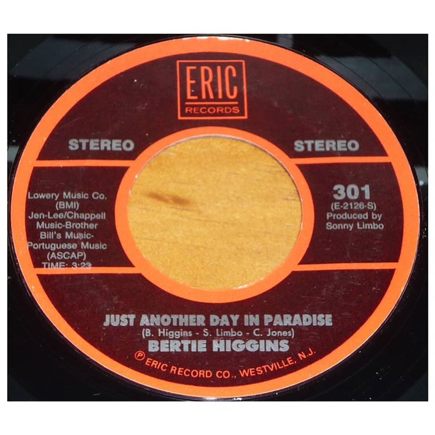 Bertie Higgins - Key Largo | 7" Single Vinilo Usado image number 1.0