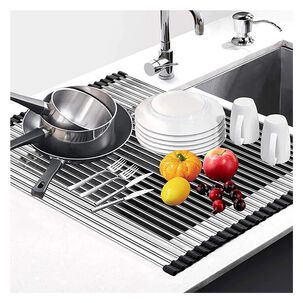 Escurridor Metálico Agua Verduras Multiuso Cocina