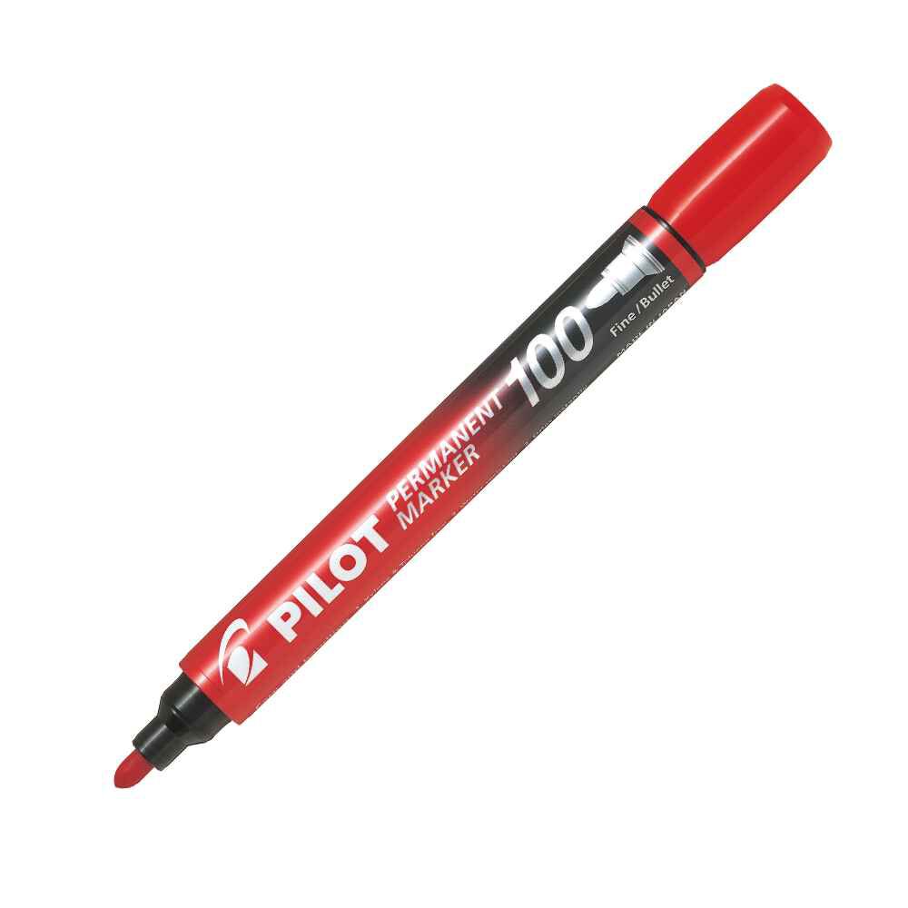 Marcador Permanente Sca100 Fino Rojo - Pilot image number 0.0