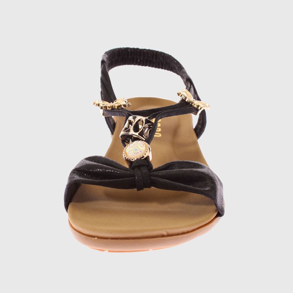 Sandalia Negro V&iacute;a Franca Art. 51209b2029black image number 2.0