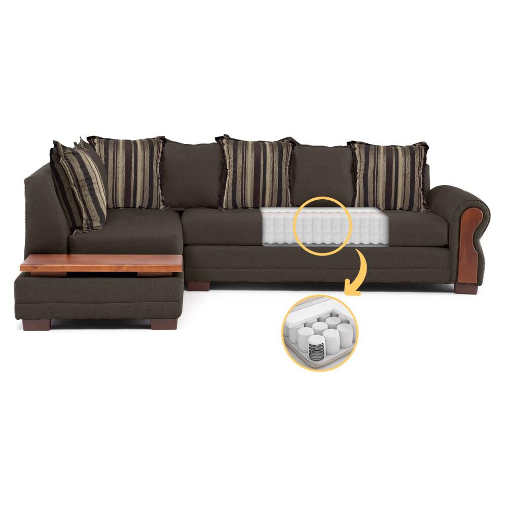 Sofá Seccional Living Factory Dakota Izquierdo / 5 Cuerpos image number 2.0