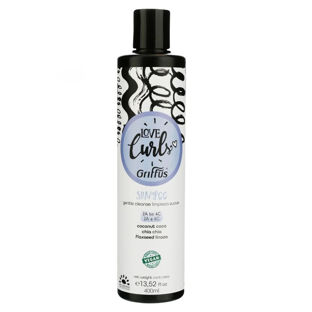 Shampoo Amo Cachos 400ml Griffus image number 0.0