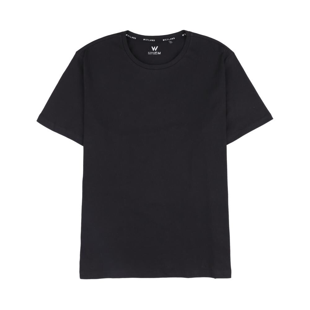 Polera Deportiva Manga Corta Cuello Redondo Hombre Wetland image number 0.0