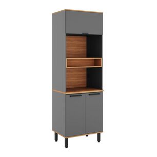 Mueble De Cocina Roca Despensero Castaña Modular / 3 Puertas