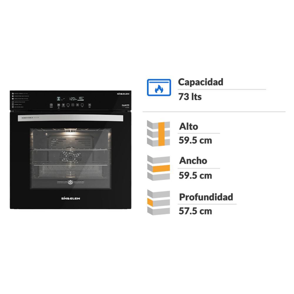 Horno Empotrado Sindelen HE-7600NG / 73 Litros image number 1.0