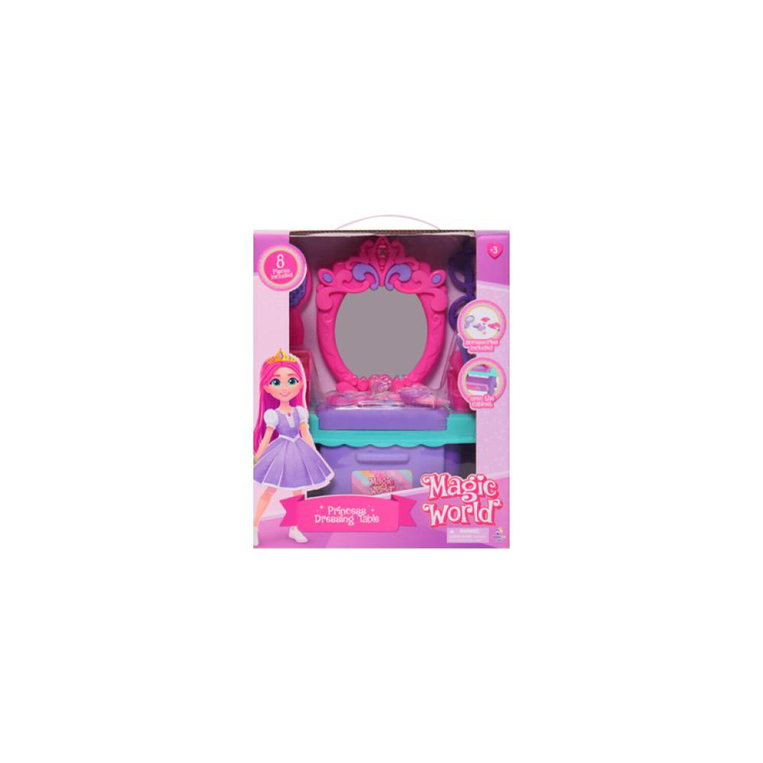 Juego De Tocador 8pzas Happy Line image number 6.0