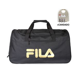 Bolso Fila Verona 71 Lts Gold + Candado