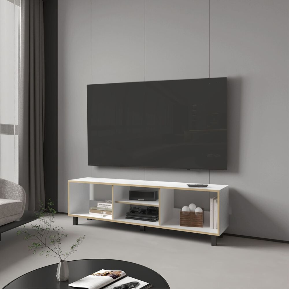 Rack Tv 70" Con 4 Espacios 47,5x160x35 Cm image number 3.0