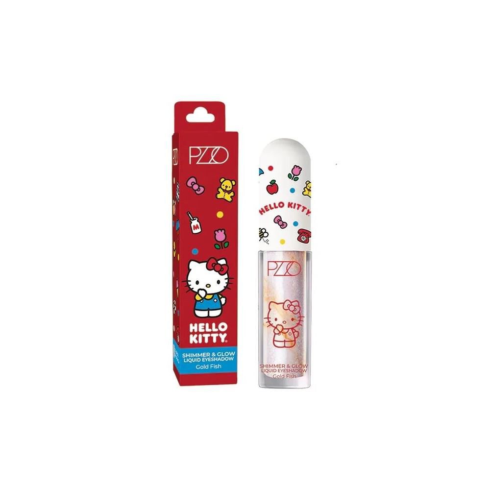 Shimmer & Glow Liquid Eyesh Gold Fish Hello Kitty image number 0.0