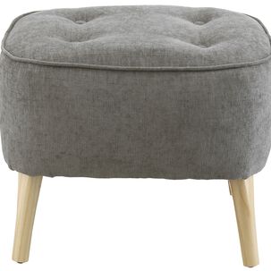Pouf Máxima Gris Claro Altea 55x45x45 Cm Máxima Design