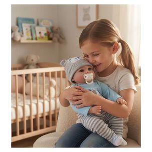 Mu&ntilde;eco Beb&eacute; Reborn Realista Silicona Suave