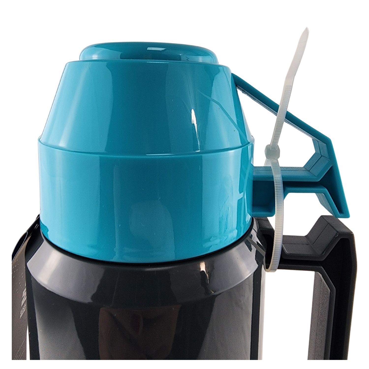 Termo Mega 1l New Megatemp Bebidas Calientes Frias Con Tazas Celeste image number 5.0