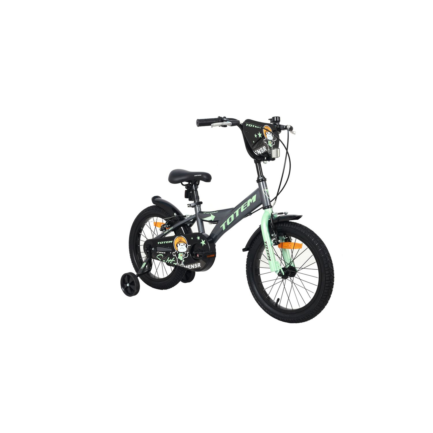 Bicicleta Totem Infantil Aro 16 Modelo Street Machine Gris image number 1.0