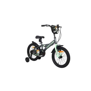 Bicicleta Totem Infantil Aro 16 Modelo Street Machine Gris