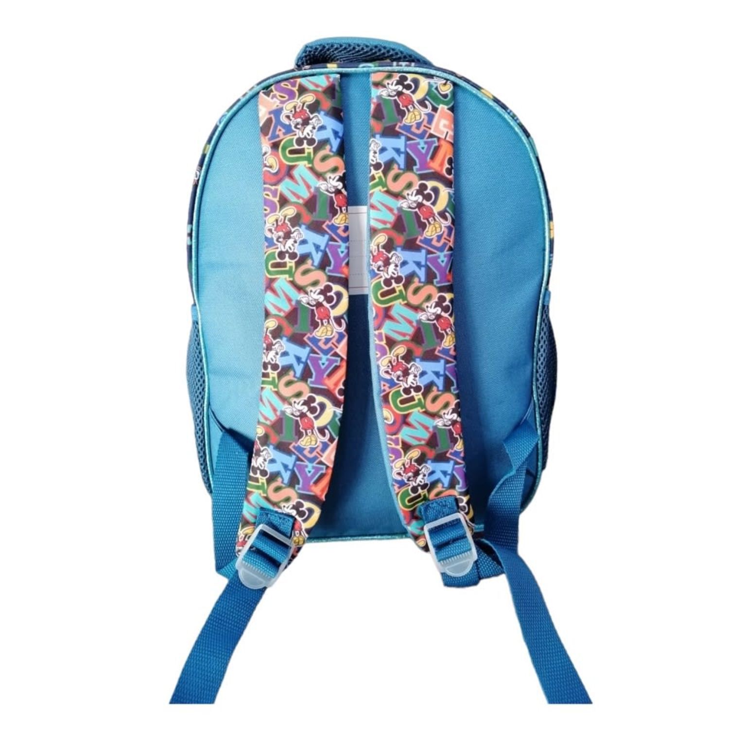 Pack 2 Piezas Mochila Lonchera Infantil Personaje Azul Rojo image number 5.0