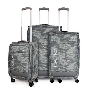 Set 3 Maletas De Tela Barham S+m+l Gris Nautica