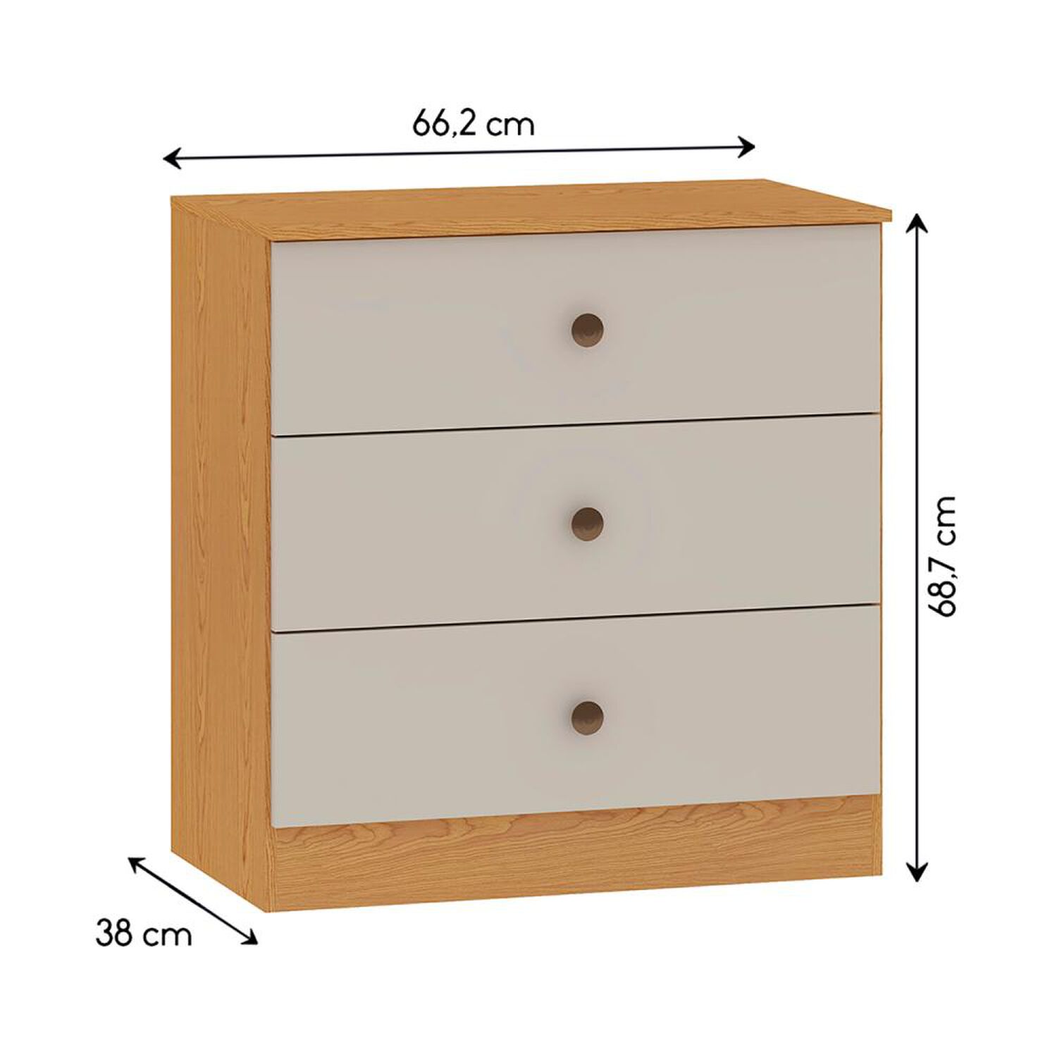 Combo Vekkahome Savana Closet + Cajonera + Velador image number 3.0