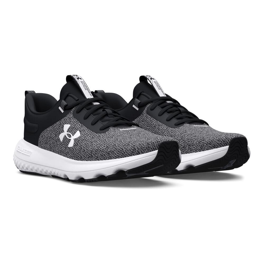 Zapatilla Running Hombre Under Armour Charged Revitalize Negro image number 1.0