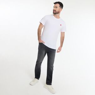 Jeans Tiro Medio Slim Hombre The King's Polo Club