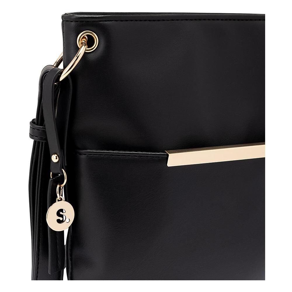 Bandolera Secret Seoul Fw24 Negro S image number 5.0