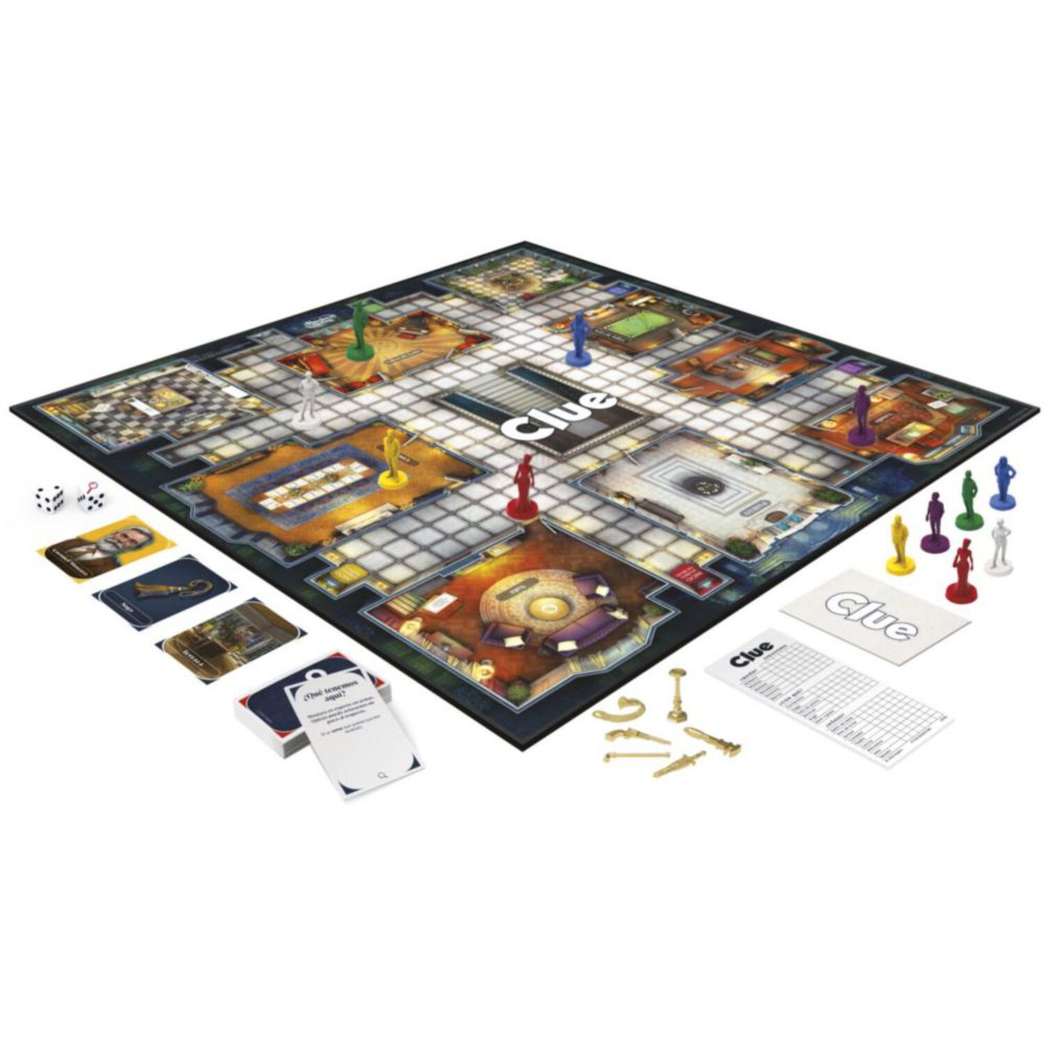 Juego De Mesa Hasbro Gaming Clue Cl&aacute;sico Renovado image number 1.0