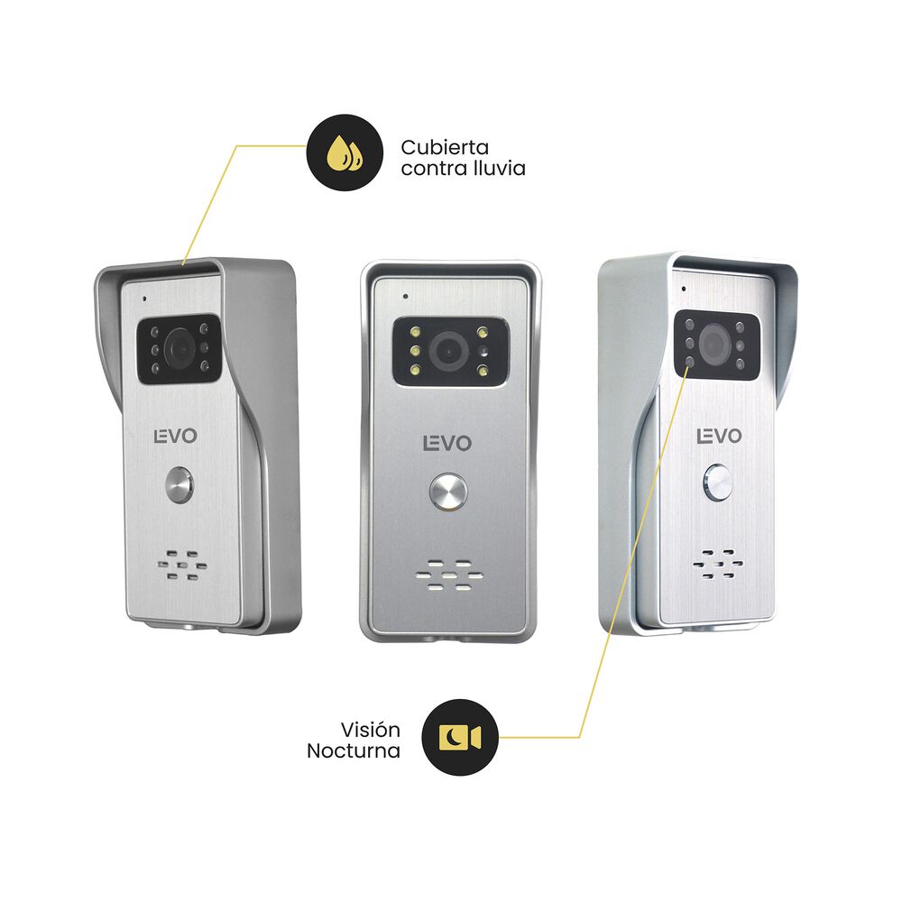 Timbre Video Portero Citofono Monitor Wifi Levo image number 3.0